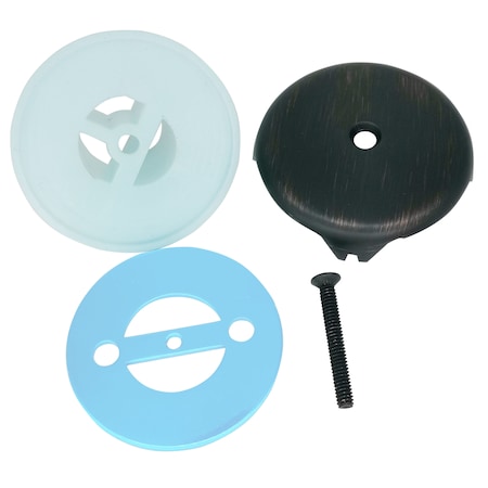 Bluevue BIG Overflow Gasket Kit W/ Three-Tube Silicon Gasket, Oil Rubbed Bronze BIG-3TOF-ORB